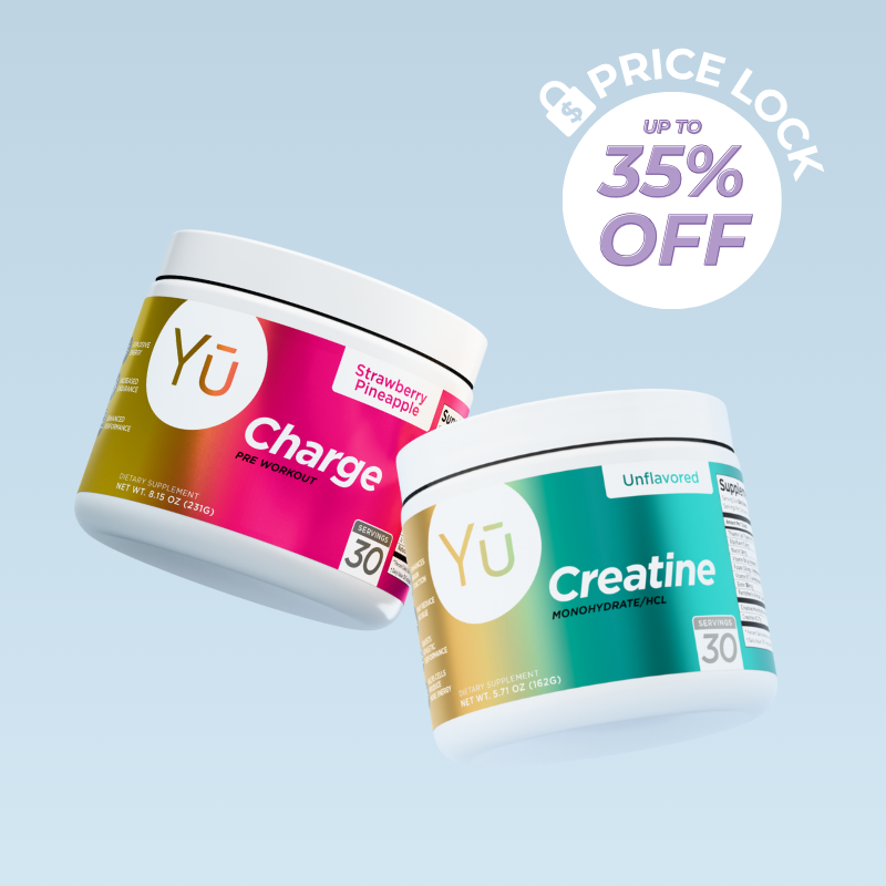 Strawberry Pineapple Charge Preworkout & Creatine - Price Lock 10/2025