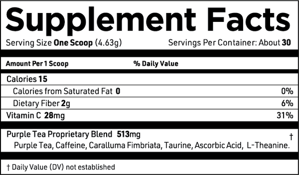 charge supplement facts
